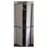 Keter Storage Cabinet (approx 25" x 18" x 71") w/