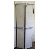 Keter Storage Cabinet (approx 25" x 17" x 71") w/