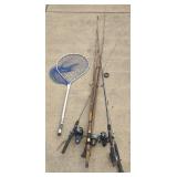 Fishing Poles incl. Shakespeare & Catchmaster w/