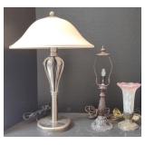 Lot of Lamps & Base (Longest 21")