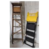 Wooden Painters & Plastic Cosco Ladders 70" &