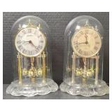 Seth Thomas & Liden Glass Dome Clocks