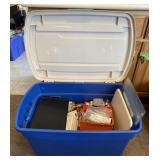 Contents of Tote: Flatware Sets, Cutting Boards,