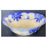 Alfred Heakin Blue Floral Scalloped Edge