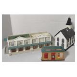 RR Model Church, Strip Building, & Musical