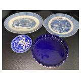 Currier and Ives China Plates and Great American