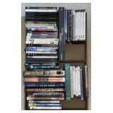 Lots w/ DVDs And Books Including The Scarlet