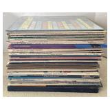 Lot w/ Vinyl Records Including Jimmy Dean, Gene