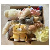 Box Of Stuffed Animals Including Beanie Babies,