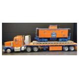 Lionel Truck Flatbed (approx 15"L) w/ Caboose