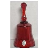 Fenton Ruby Red Bell 6.5"