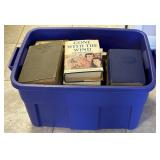 Tote Contents: Assorted Vintage Books