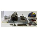 Wilesco Model D10 Steam Engine, M53 Circular Saw,