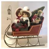 Mimsy Figure SleighRide Appr 13x10.5x6 in