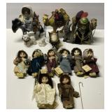 Mimsy Figures Angele, Joseph, Flight To Egypt,