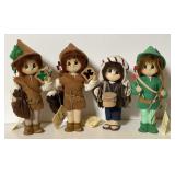 Mimsy Figures Little John, Robin Hood, And