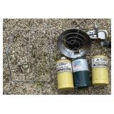Assorted 16oz Propane Fuel Canisters and Mr.
