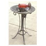 Plaster Top Outdoor Stand (approx 33")