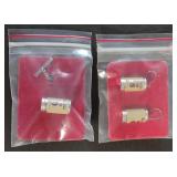 Coors Light Earrings & Pin