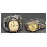 Gruen & Citizen Crystron Stainless Watches