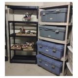 Shelving Units incl. Sterilite (approx 35" x 16"