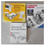 Drawing Books Including Betty Edward "Drawing On
