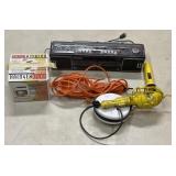 Lot w/ Flood Lights, Work Light, Flash Light, And