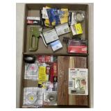 Lots w/ Staple Gun w/ Staples, Sheet Metal