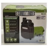 DrumMond 1/2 HP Non-Submersible Transfer Pump