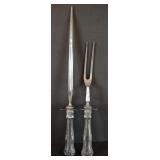 Gorham Sterling Honing Tool & Fork (approx 11")