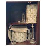 Homer Laughlin Plates, Votive Holders & Glass