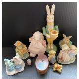 Assorted Easter Bunny and Cherished Teddies