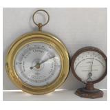 Vtg. Storm Change Barometer & Pocahontas Fuel