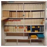 Shelf Contents Including Kodak Carousel Slides w/