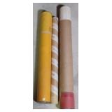 Rolls of Various Train Blue Prints