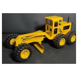 Tonka Pressed Steel Yellow Road Grader #16210 16"