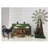 Department 56 Pennsylvania Dutch Barn and Wind