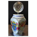 Ceramic German Stein, approx 7.5"