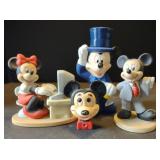 Disney Ceramic & Plastic Figurines, Tallest