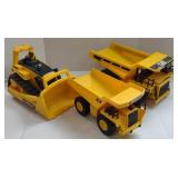 CAT Toy Bulldozer & Dump Trucks (Largest