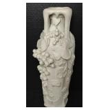 Ceramic Tall Melting Flower Vase 18"