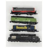 (4) N Scale Locomotive / Train EngineSold times