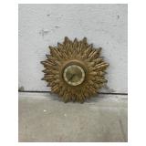 (?) Decorative Wall Hanging Wind Up Clock With