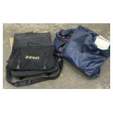 (E) Various Bags Including Change Purses, Zippo