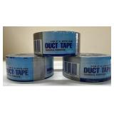 (R) Lot of Coated Cloth Silver Duct Tape. 24