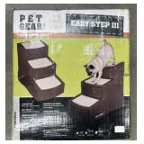 (R) Pet Gear Easy Step 3 Pet Stairs. 26 x 5 x 23