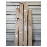 (TT) Four Boxes Of Slat Wall Panels, WPC Acoustic