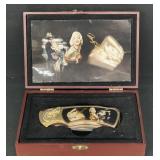 (E) Marilyn Monroe Collectible Pocket Knife In