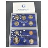 (D) United States 1999 Mint Proof Sets. Face