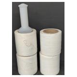 (ZZ) Continuous Label Roll: 5 in x 150 ft, Vinyl,
